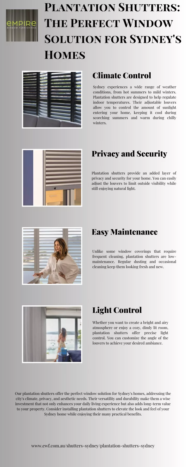 plantation shutters the perfect window solution