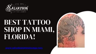 best tattoo shops in miami beach - Salvation Tattoo Lounge
