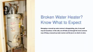 Broken-Water-Heater-Know-What-to-Expect