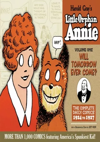 DOWNLOAD/PDF Complete Little Orphan Annie Volume 1