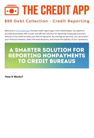 Report Non-Paying Clients to Credit Bureaus