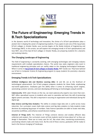 the future of engineering emerging trends