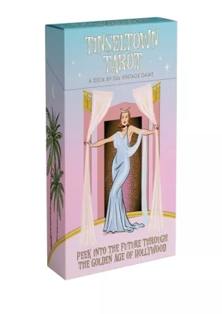 $PDF$/READ/DOWNLOAD Tinseltown Tarot: A Look into Your Future Through the Golden Age of Hollywood