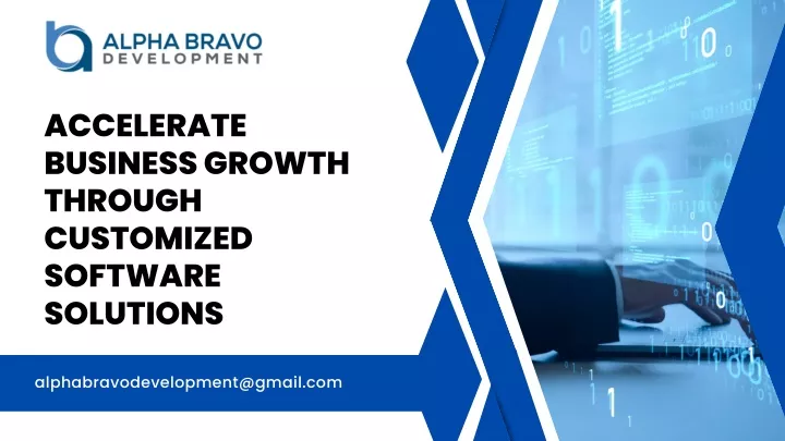 accelerate business growth through customized