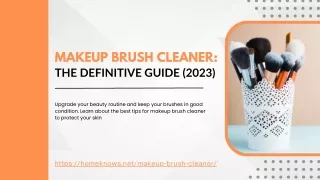 Makeup Brush Cleaner The Definitive Guide (2023)