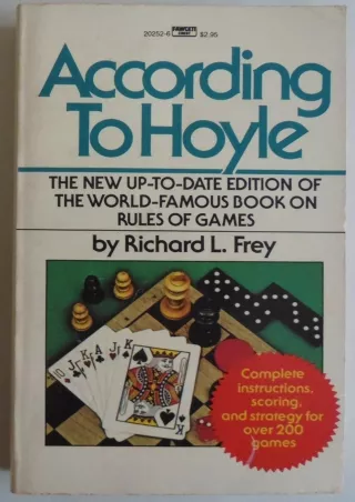 Download Book [PDF] According to Hoyle