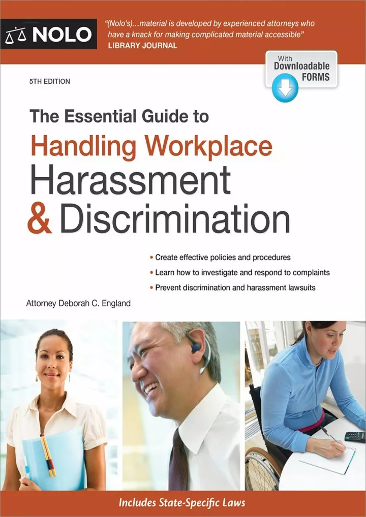 essential guide to handling workplace harassment