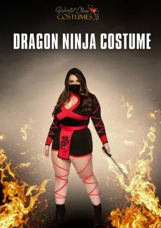 Shop Online for the Best Dragon Ninja Costume
