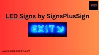 LED Signs