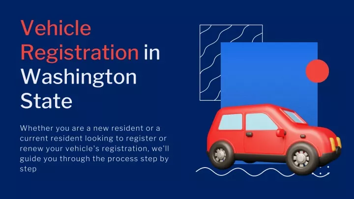vehicle registration in washington state