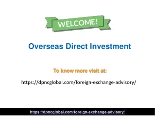 overseas direct investment