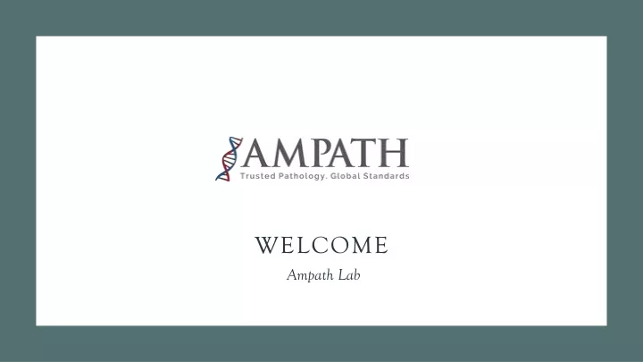 welcome ampath lab