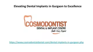 Dental Implants in Gurgaon