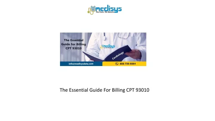 the essential guide for billing cpt 93010