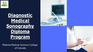 Diagnostic Medical Sonography Diploma Program