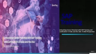sap training