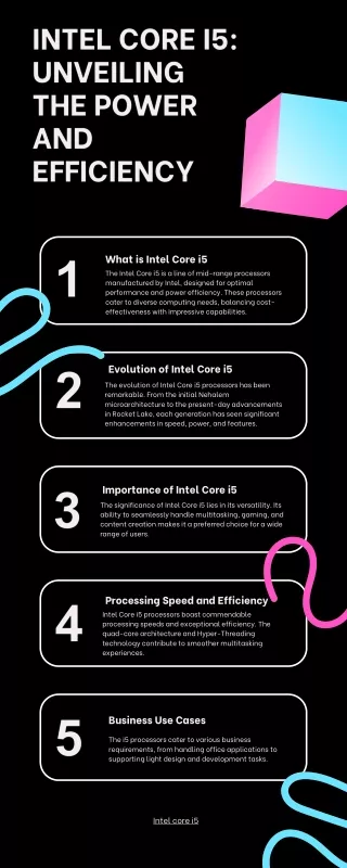 what is intel core i5 the intel core i5 is a line