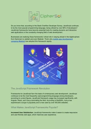 Unlocking Web Development Potential_ The Power of JavaScript Frameworks  (1)