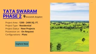tata swaram phase 2