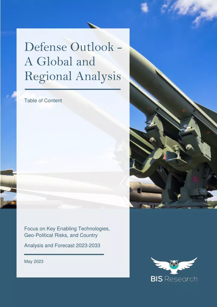 defense outlook a global and regional analysis