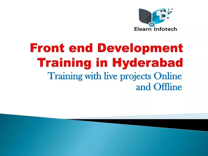 front end development training in hyderabad