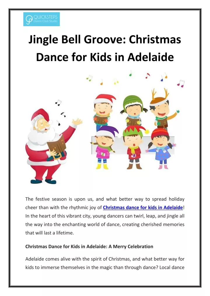 jingle bell groove christmas dance for kids