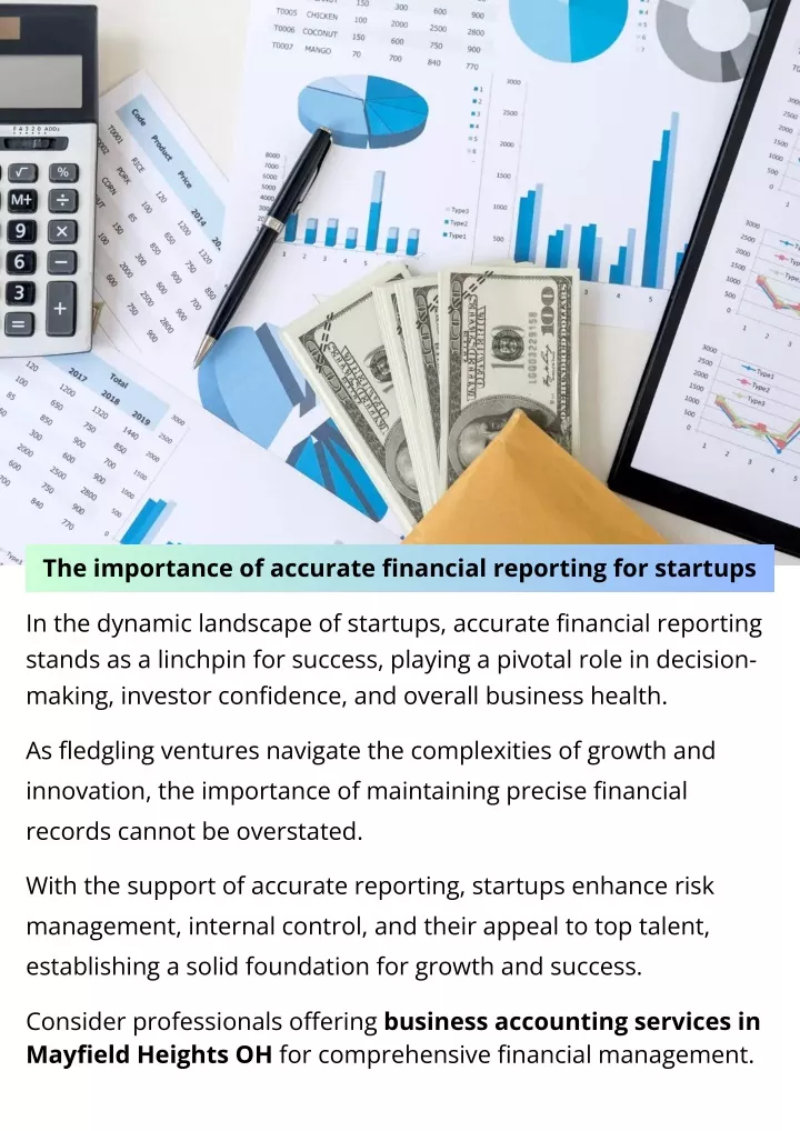 the importance of accurate financial reporting
