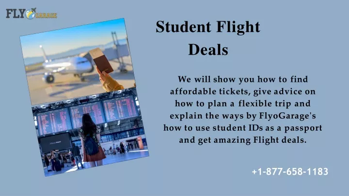 student flight deals