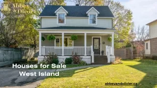 Houses for Sale West Island