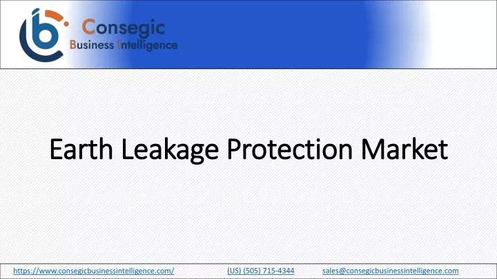 earth leakage protection market