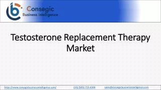 Testosterone Replacement Therapy (TRT) Market