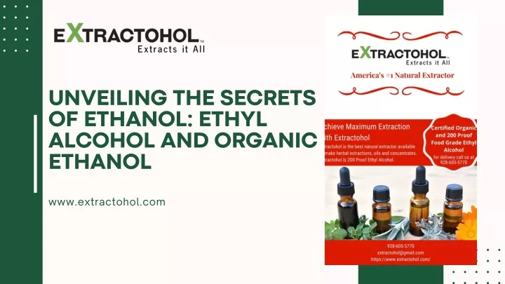 unveiling the secrets of ethanol ethyl alcohol