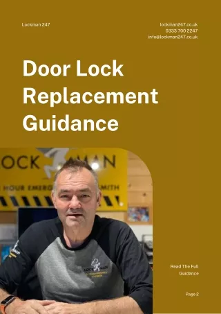 The Ultimate Door Lock Replacement Guide