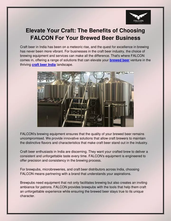 elevate your craft the benefits of choosing