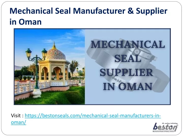 mechanical seal manufacturer supplier in oman
