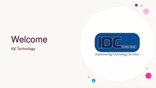 IDCTechnologies: Premier Management Staffing Agency for Top Talent Solutions