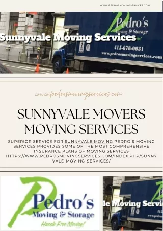 Sunnyvale Movers Moving Services