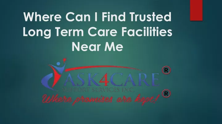 where can i find trusted long term care