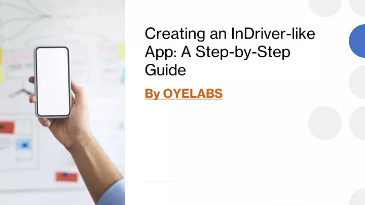 creating an indriver like app a step by step guide