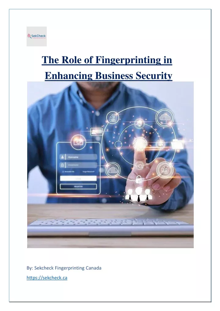 the role of fingerprinting in enhancing business