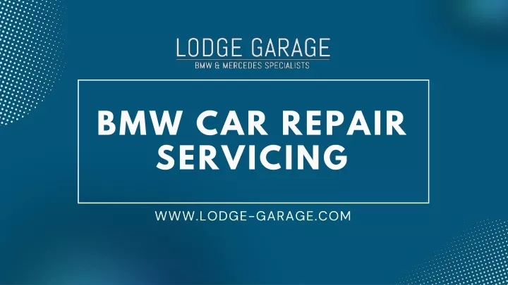 bmw car repair servicing