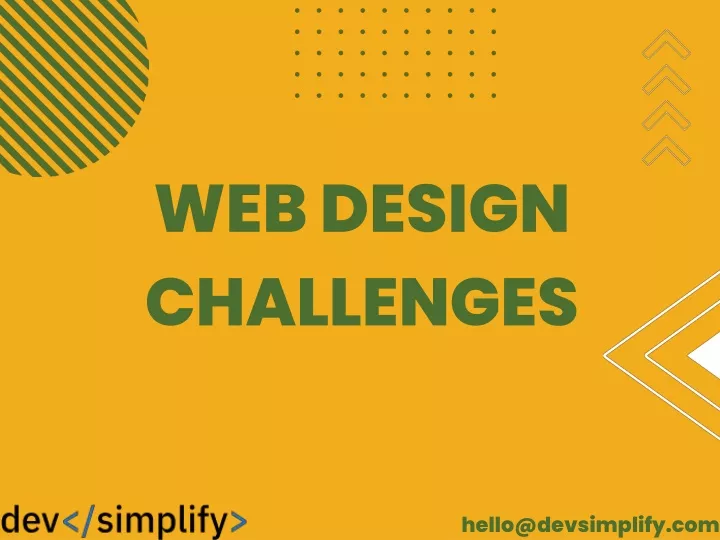 web design challenges