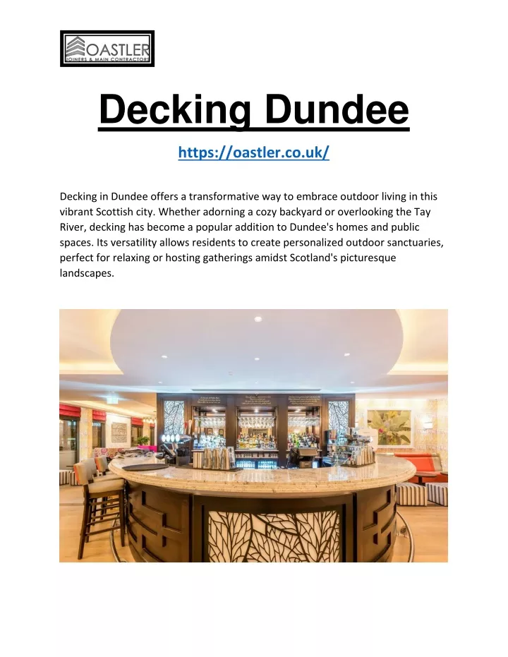 decking dundee