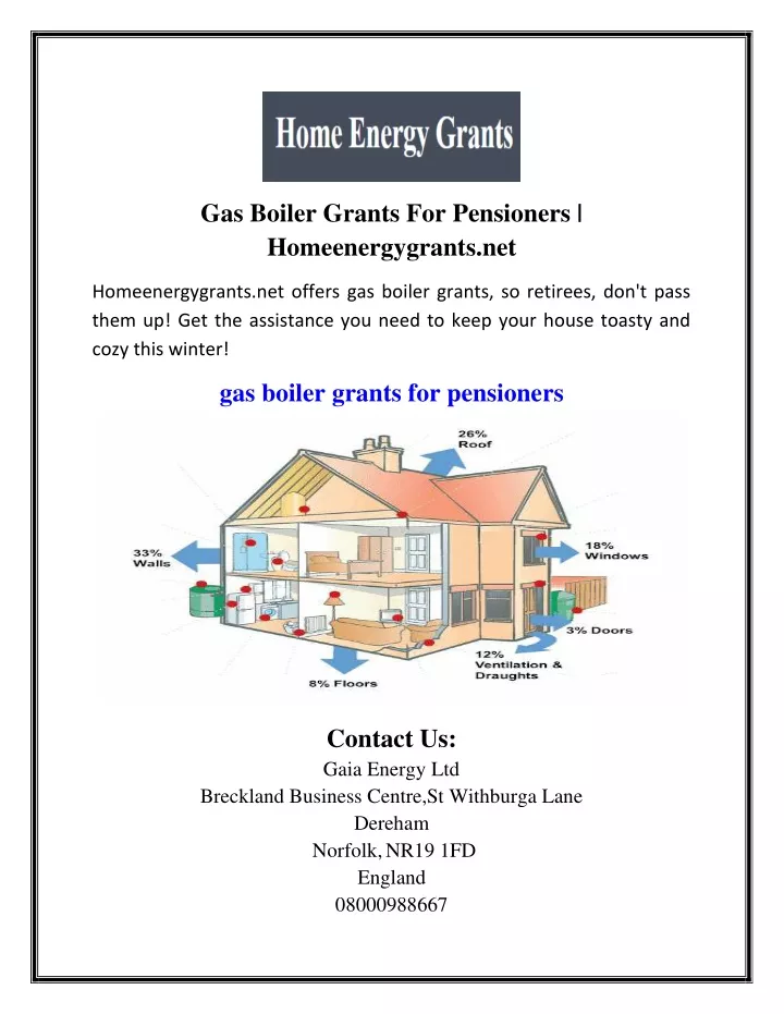 gas boiler grants for pensioners homeenergygrants
