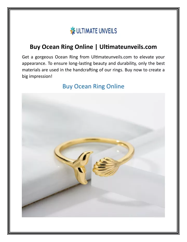 buy ocean ring online ultimateunveils com