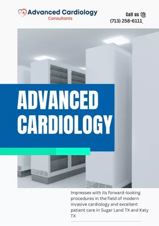 Expert Cardiology Consultants in Houston Your Pathway to Heart Health