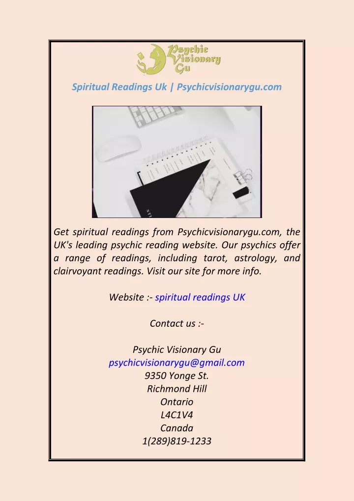 spiritual readings uk psychicvisionarygu com