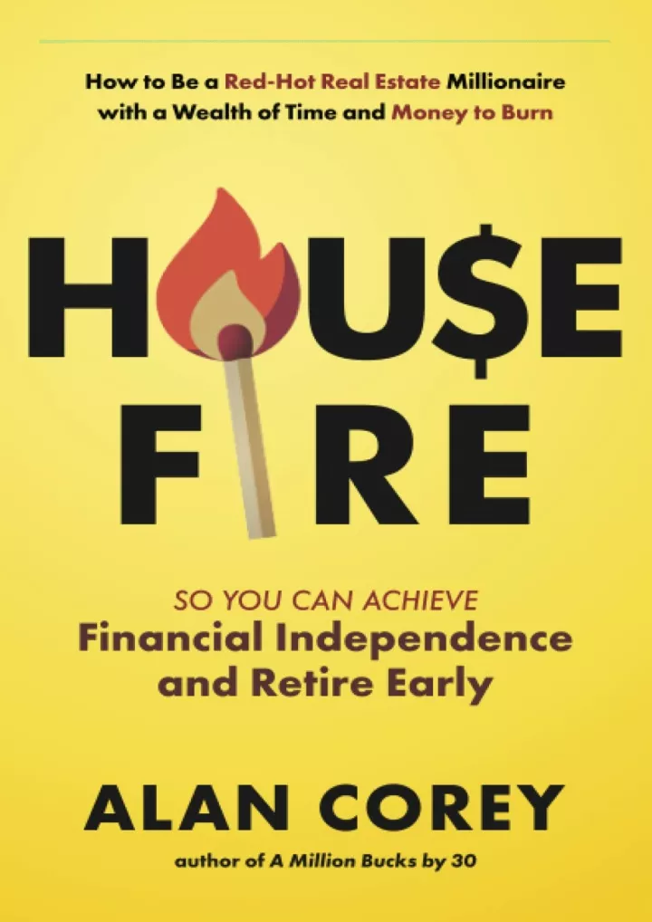 pdf read download house fire financial