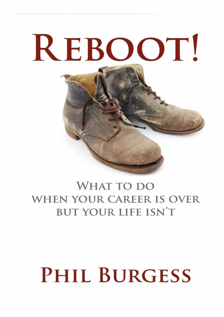 read download reboot what to do when your career