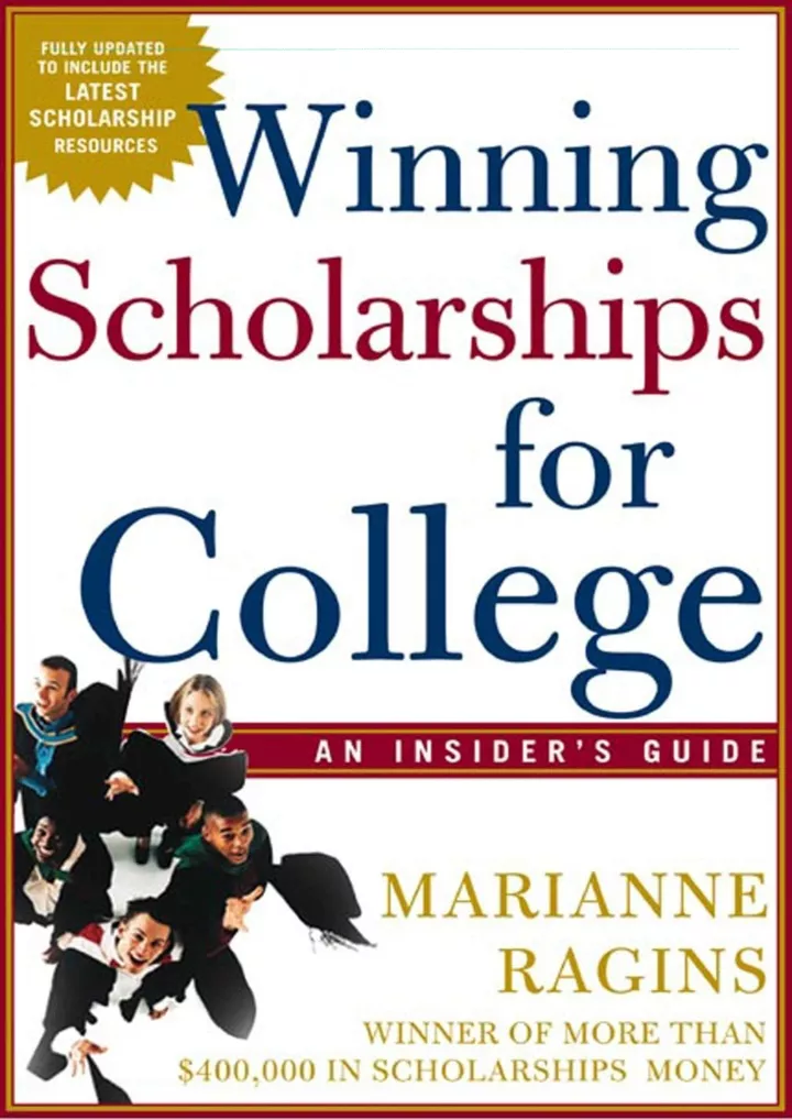 pdf read online winning scholarships for college